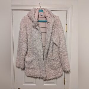 Pink Splendid Women's Thermal Wrap Hooded Cardigan